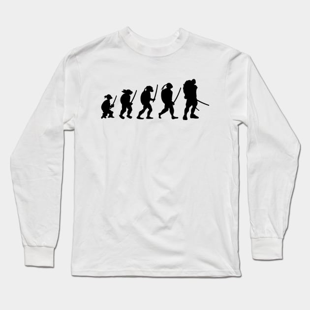 Turtle evolution Long Sleeve T-Shirt by ALCESA